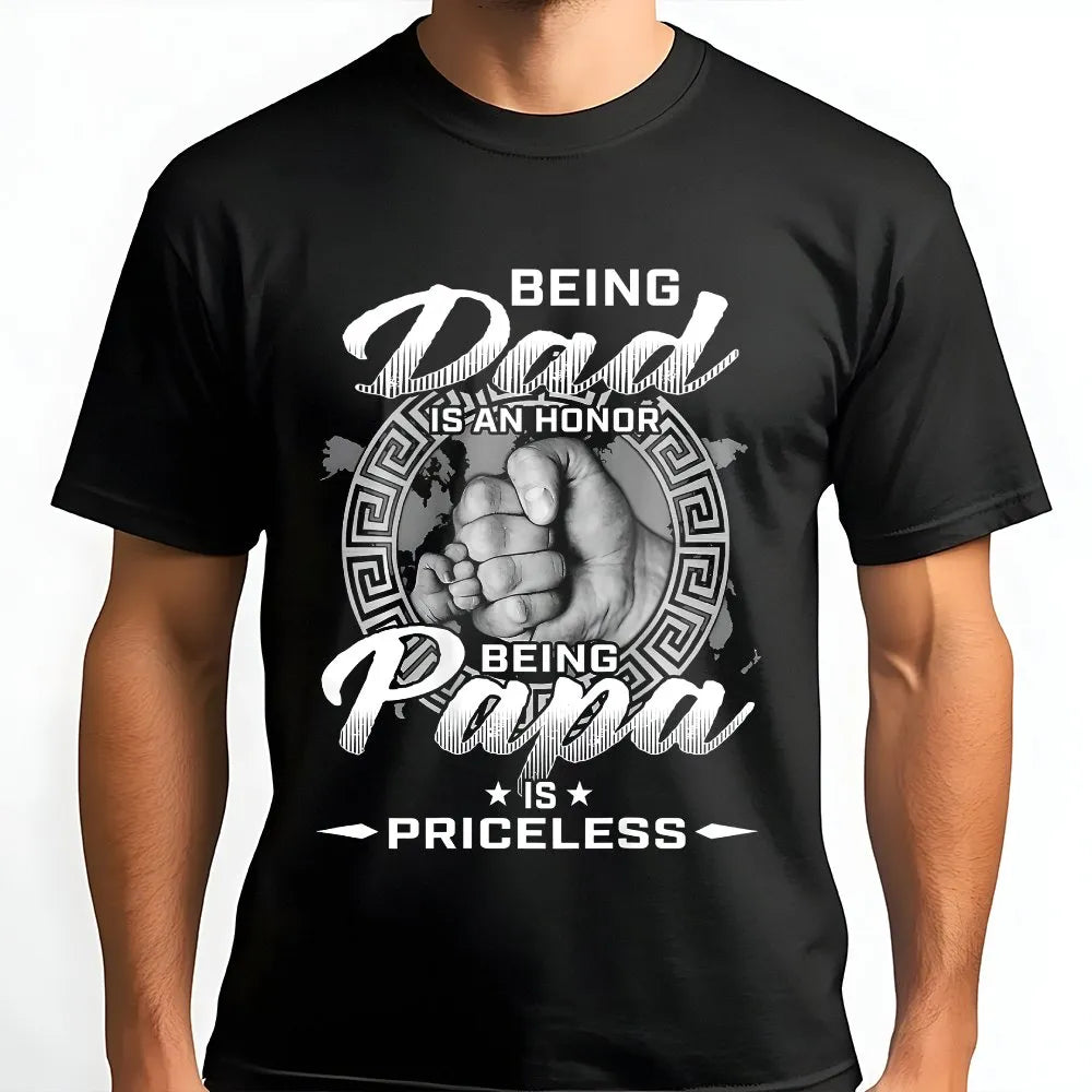 Dad Sweatshirt | Minimalist Chest Graphic | Soft Crewneck Pullover | Gift for New Dad, Father's Day